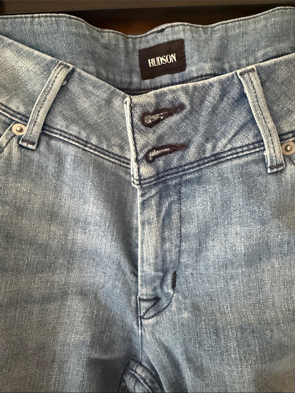 Hudson Jeans Men's Medium Light Blue Slim Straight Denim